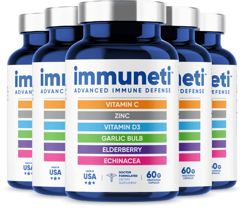 5 Bottles of immuneti™ - Advanced Immune Defense