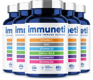 5 Bottles of immuneti™ - Advanced Immune Defense